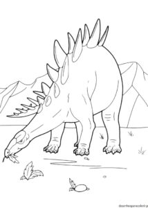 Desenhos de dinossauros grátis 134